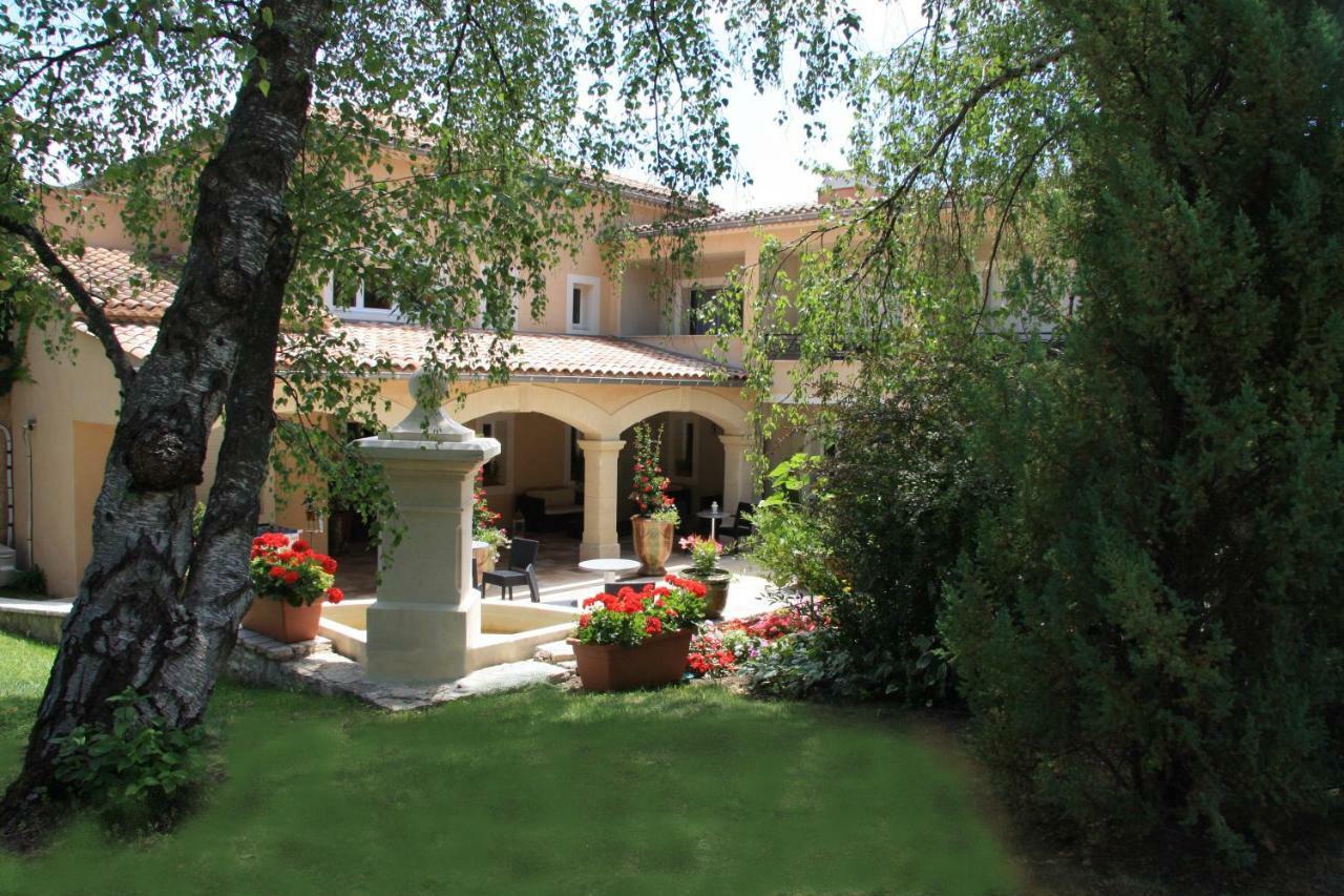 Logis Hotel Restaurant La Porte Des Cevennes Anduze Exterior photo